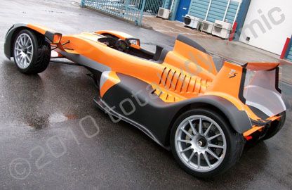 Caparo T1S wrapped by Totally Dynamic North London