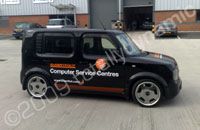 Cube wrapped by Totally Dynamic Leeds/Bradford
