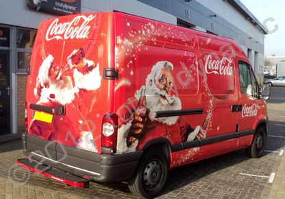 Renault Master van wrapped in full colour printed design by Totally Dynamic South London