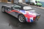 TVR Griffith - designed and wrapped by Totally Dynamic North London