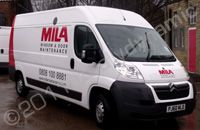 Citroen Relay part wrapped by Totally Dynamic Leeds/Bradford