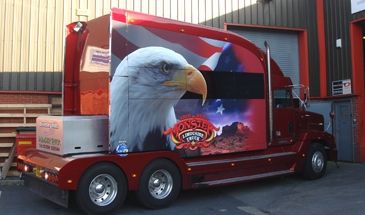 Limousine Truck - wrapped by Totally Dynamic South Lancashire
