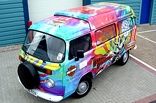 VW Campervan - designed and wrapped by Totally Dynamic North London