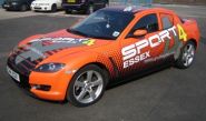 Mazda RX8 - designed and wrapped by Totally Dynamic North London