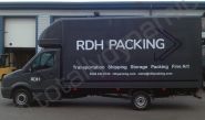 VW Crafter Luton box van for R D H Packing
