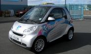 Smart 4 Two - designed and wrapped by Totally Dynamic North London