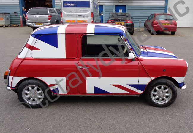 Megabooth Union Flag classic mini