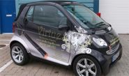 Smart Car - designed and wrapped by Totally Dynamic North London