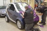 Smart car - wrapped by Totally Dynamic North London