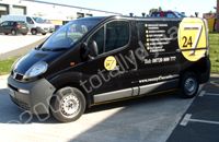 Vauxhall van wrapped by Totally Dynamic Leeds/Bradford