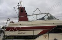 Part wrap on sides and radar section of boat by Totally Dynamic Norfolk