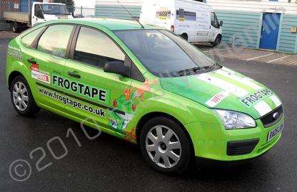 Ford Focus wrapped by Totally Dynamic North London