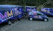 Fleet Designed and wrapped by Totally Dynamic Central Scotland