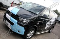 VW transporter wrapped for Nike by Totally Dynamic Norfolk