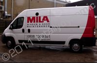 Citroen Relay part wrapped by Totally Dynamic Leeds/Bradford