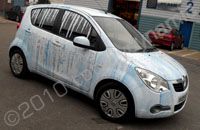 Vauxhall wrapped in icicles for the Vauxhall Ice Skate Event by Totally Dynamic North London
