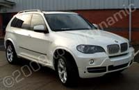 BMW X5 wrapped pearlescent white by Totally Dynamic Leeds/Bradford