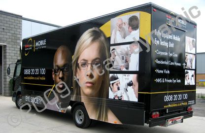 Lorry unit wrapped by Totally Dynamic Leicester