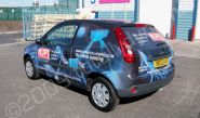 Van wrapped by Totally Dynamic North London