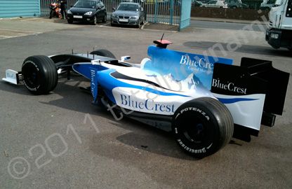 F1 Simulator wrapped by Totally Dynamic North London