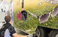 Airstream Trailer wrapped in fully printed wrap by Totally Dynamic Norfolk