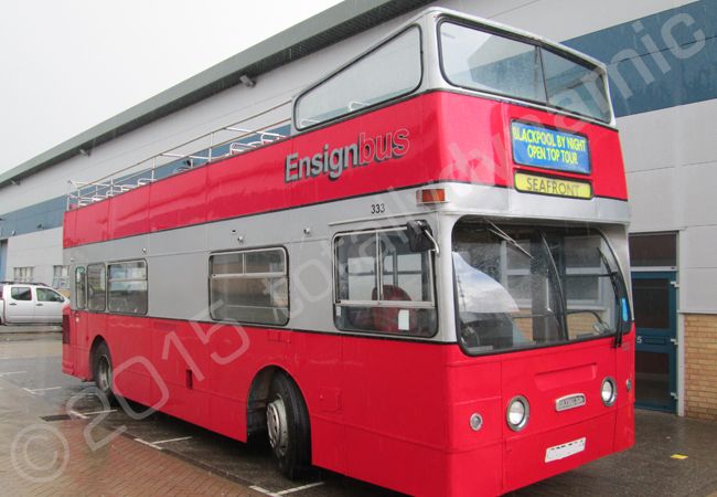 Open Top Bus vinyl wrapped for Coral Bingo