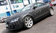 Audi TT wrapped matt black by Totally Dynamic North London