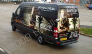 Mercedes van wrapped by Totally Dynamic Leeds/Bradford