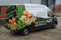 LDV Maxus van wrapped for Boostabox by Totally Dynamic Leeds/Bradford