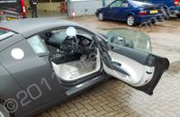 Audi R8 wrapped matte black by Totally Dynamic Southampton
