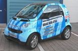 Smart Car - designed and wrapped by Totally Dynamic North London