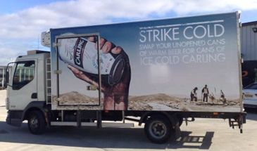 7.5 tonne truck - wrapped by Totally Dynamic Leeds/Bradford