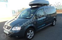 VW Caddy Maxi with printed van wrap by Totally Dynamic North London