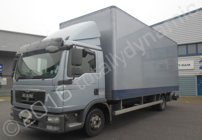MAN Lorry vinyl wrapped for Lee Couriers