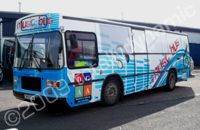 Bus wrapped by Totally Dynamic Central Scotland