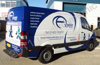 Mercedes Sprinter LWB for Expose Designs wrapped by Totally Dynamic South London