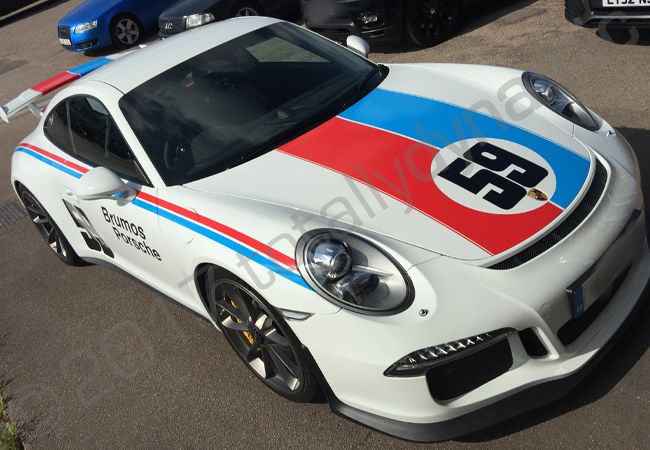 Porsche GT3 Motorsport Wrap for Bromos Porsche