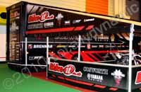 GP Motocross Truck wrapped for Dixon Yamaha by Totally Dynamic Southampton