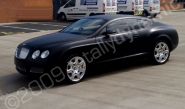 Bentley wrapped matt black by Totally Dynamic Leeds/Bradford