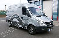 Transit & Sprinter wrapped by Totally Dynamic North London