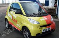 Smart Car Wrapped by Totally Dynamic Central Scotland