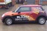 MINI - designed and wrapped by Totally Dynamic Leeds/Bradford