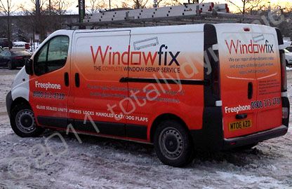 Vauxhall van wrapped by Totally Dynamic Norfolk