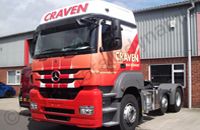 Craven Transport Lorry fleet wrapped in full colour design by Totally Dynamic Lincolnshire