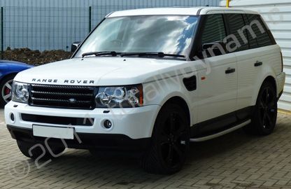 Range Rover Sport wrapped gloss white including door shuts by Totally Dynamic Milton Keynes