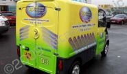 Mega Van wrapped by Totally Dynamic North London