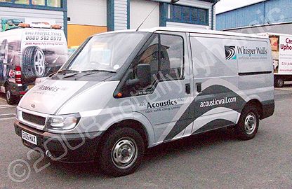 Transit & Sprinter wrapped by Totally Dynamic North London