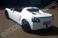 Vauxhall VX220 wrapped matt white by Totally Dynamic Southampton