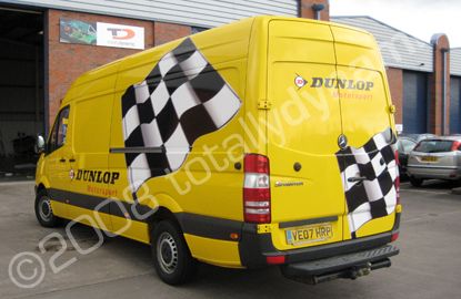 Mercedes Sprinter Wrapped by Totally Dynamic Birmingham
