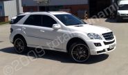 Mercedes ML wrapped white by Totally Dynamic Leeds/Bradford